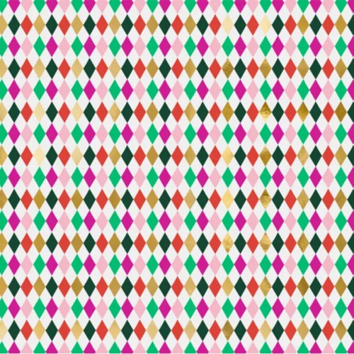 Papel Embrulho Losangos